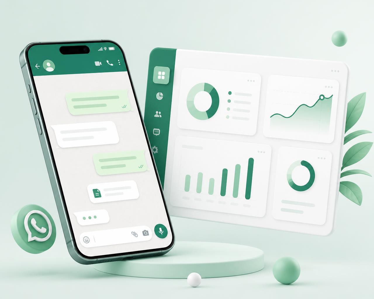 Ai Mudeer WhatsApp inbox and analytics dashboard